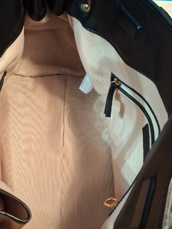 Ann Taylor Leopard Print Shoulder Bag with Black Accents - Picture 11 of 13